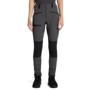 Haglöfs Mid Slim Pant W – Pantaloni softshell outdoor - Gri/negru Magnetite/True Black