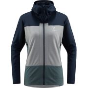 Haglöfs ROC Flash Mid Hood W – Hanorac tehnic de cățărare - Albastru
