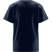 Haglöfs Camp Tee W – Tricou din bumbac organic - Albastru închis Tarn Blue Solid