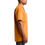 Haglöfs Curious Hemp SS Shirt – Cămașă cu mânecă scurtă din bumbac organic și cânepă - Galben Desert Yellow