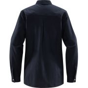 Haglöfs Curious Hemp Shirt W – Cămașă din bumbac organic și cânepă - Albastru închis Tarn Blue
