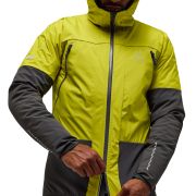 Haglöfs L.I.M Hybrid Touring Hood – Geacă hibridă pentru tură de schi - Verde Aurora/Magnetite