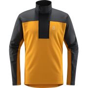 Haglöfs ROC Flash Mid Halfzip – Bluză tehnică de cățărare cu fermoar scurt - Galben