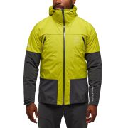 Haglöfs L.I.M Hybrid Touring Hood – Geacă hibridă pentru tură de schi - Verde Aurora/Magnetite