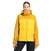 Haglöfs Touring Infinium Jacket W – Geacă softshell pentru tură de schi - Galben