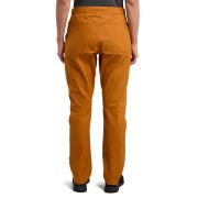 Haglöfs ROC Hemp Pant W – Pantaloni de cățărare din bumbac organic și cânepă - Galben Golden Brown