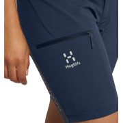 Haglöfs L.I.M Rugged Shorts W – Pantaloni scurți de drumeție ultraușori - Albastru Tarn Blue/Magnetite