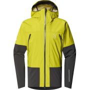 Haglöfs L.I.M Hybrid Touring Hood – Geacă hibridă pentru tură de schi - Verde Aurora/Magnetite