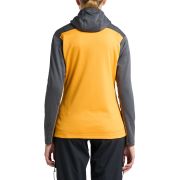 Haglöfs ROC Flash Mid Hood W – Hanorac tehnic de cățărare - Galben