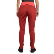Haglöfs ROC Spitz Pant W – Pantaloni de cățărare - Roșu Corrosion/Poppy red