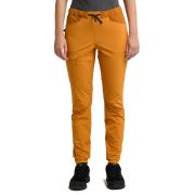 Haglöfs ROC Lite Slim Pant W – Pantaloni de cățărare ușori - Maro Desert Yellow/Golden Brown