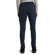 Haglöfs Mid Slim Pant W – Pantaloni softshell outdoor - Albastru închis Tarn blue/True black
