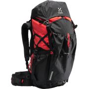 Haglöfs L.I.M ZT 55L – Rucsac de trekking 55 L - Negru/roșu