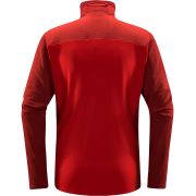 Haglöfs ROC Spitz Mid Jacket – Geacă strat intermediar tehnic - Roșu Zenith Red/Corrosion