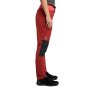 Haglöfs ROC Spitz Pant W – Pantaloni de cățărare - Roșu Corrosion/Poppy red