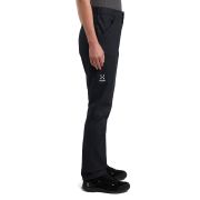Haglöfs ROC Hemp Pant W – Pantaloni de cățărare din bumbac organic și cânepă - Negru True Black