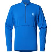 Haglöfs L.I.M Tempo Trail Halfzip – Bluză de alergare trail cu fermoar scurt - Albastru Electric Blue