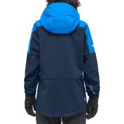 Haglöfs L.I.M Hybrid Touring Hood W – Geacă hibridă pentru tură de schi - Albastru Electric Blue/Tarn Blue
