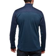 Haglöfs ROC Flash Mid Halfzip – Bluză tehnică de cățărare cu fermoar scurt - Albastru închis Tarn Blue