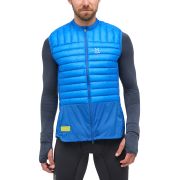 Haglöfs L.I.M Intense Trail Down Vest – Vestă din puf pentru alergare montană - Albastru Electric Blue