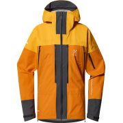 Haglöfs L.I.M Touring PROOF Jacket W – Geacă impermeabilă pentru tură de schi - Galben Sunny Yellow/Desert Yellow