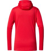 Haglöfs ROC Flash Mid Hood W – Hanorac tehnic de cățărare - Roșu Bright Red