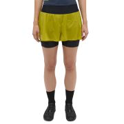 Haglöfs L.I.M Intense Trail 2-in-1 Shorts W – Pantaloni scurți 2 în 1 de alergare montană - Verde