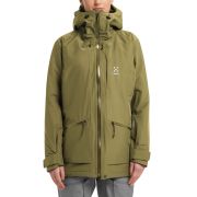 Haglöfs Lumi Insulated Parka W – Parka izolată impermeabilă - Verde Olive Green