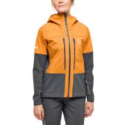 Haglöfs L.I.M Hybrid Touring Hood W – Geacă hibridă pentru tură de schi - Galben Desert Yellow/Magnetite