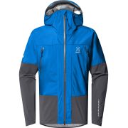 Haglöfs L.I.M Hybrid Touring Hood – Geacă hibridă pentru tură de schi - Albastru Electric Blue/Tarn Blue