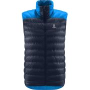 Haglöfs L.I.M Down Vest – Vestă din puf ușoară - Albastru închis Tarn Blue/Nordic Blue