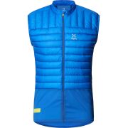 Haglöfs L.I.M Intense Trail Down Vest – Vestă din puf pentru alergare montană - Albastru Electric Blue