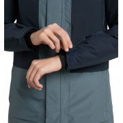 Haglöfs Salix PROOF Mimic Parka W – Parka izolată impermeabilă - Albastru închis/albastru Tarn Blue/Steel Blue