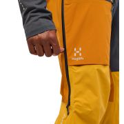 Haglöfs L.I.M Touring PROOF Pant – Pantaloni impermeabili pentru tură de schi - Galben Sunny Yellow/Desert Yellow