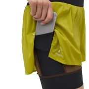 Haglöfs L.I.M Intense Trail 2-in-1 Shorts W – Pantaloni scurți 2 în 1 de alergare montană - Verde
