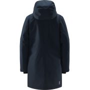 Haglöfs Salix PROOF Mimic Parka W – Parka izolată impermeabilă - Albastru închis/albastru Tarn Blue/Steel Blue
