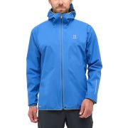 Haglöfs L.I.M Tempo Trail Proof Jacket – Geacă impermeabilă ultraușoară de alergare trail - Albastru Electric Blue
