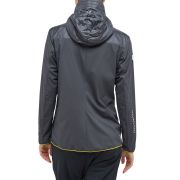 Haglöfs L.I.M Tempo Trail Mimic Hood W – Geacă izolată ușoară de alergare trail - Gri închis Magnetite