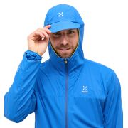 Haglöfs L.I.M Tempo Trail Jacket – Geacă de alergare trail ușoară - Albastru Electric Blue