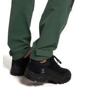 Haglöfs Rugged Slim Pant – Pantaloni softshell outdoor - Verde/negru Fjell green/True black