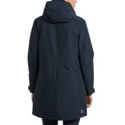 Haglöfs Salix PROOF Mimic Parka W – Parka izolată impermeabilă - Albastru închis/albastru Tarn Blue/Steel Blue