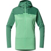 Haglöfs ROC Flash Mid Hood W – Hanorac tehnic de cățărare - Verde