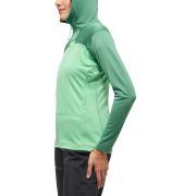 Haglöfs ROC Flash Mid Hood W – Hanorac tehnic de cățărare - Verde