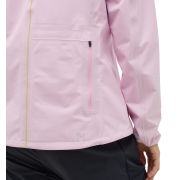 Haglöfs L.I.M Tempo Trail Proof Jacket W – Geacă impermeabilă ultraușoară de alergare trail - Roz Fresh Pink