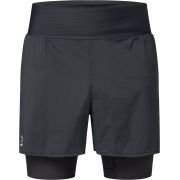 Haglöfs L.I.M Intense Trail 2-in-1 Shorts – Pantaloni scurți 2 în 1 de alergare montană - Negru True Black