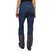 Haglöfs L.I.M Hybrid Touring Pant W – Pantaloni hibrizi pentru tură de schi - Albastru închis Tarn Blue