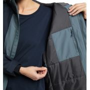 Haglöfs Salix PROOF Mimic Parka W – Parka izolată impermeabilă - Albastru închis/albastru Tarn Blue/Steel Blue