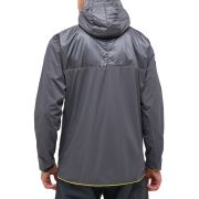 Haglöfs L.I.M Tempo Trail Mimic Hood – Geacă izolată ușoară de alergare trail - Gri închis Magnetite