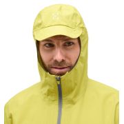 Haglöfs L.I.M Tempo Trail Proof Jacket – Geacă impermeabilă ultraușoară de alergare trail - Verde Aurora