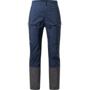 Haglöfs L.I.M Hybrid Touring Pant W – Pantaloni hibrizi pentru tură de schi - Albastru închis Tarn Blue